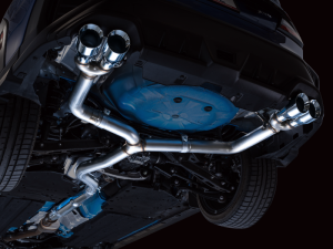 Subaru WRX Performance Exhaust - AWE Tuning - Cat-Back Track - Chrome Silver - `22-`27